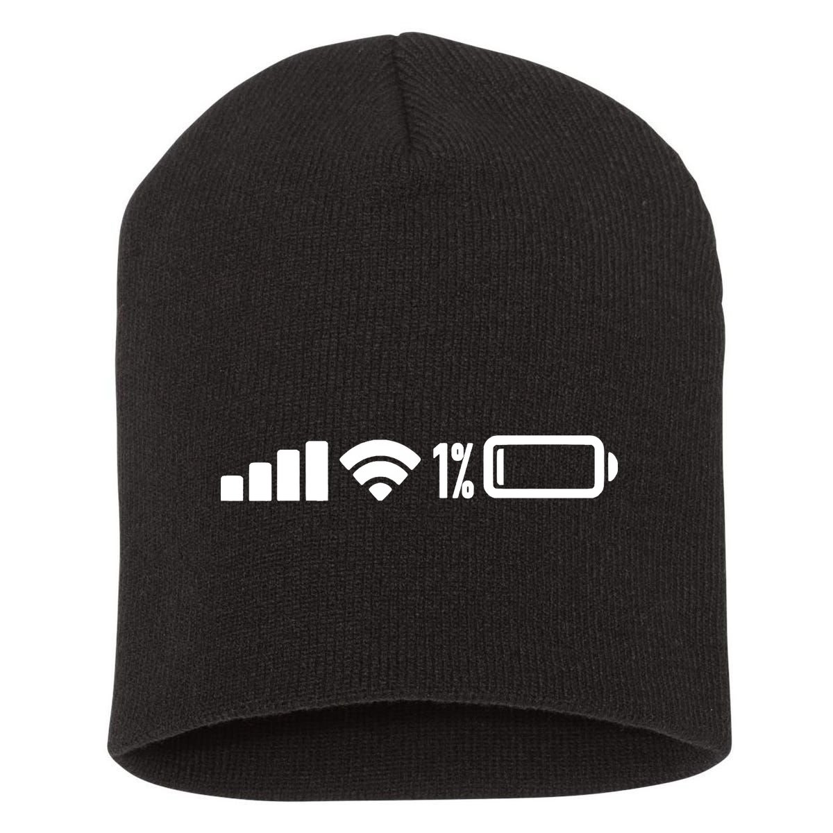 One Percent But Still Standing Short Acrylic Beanie
