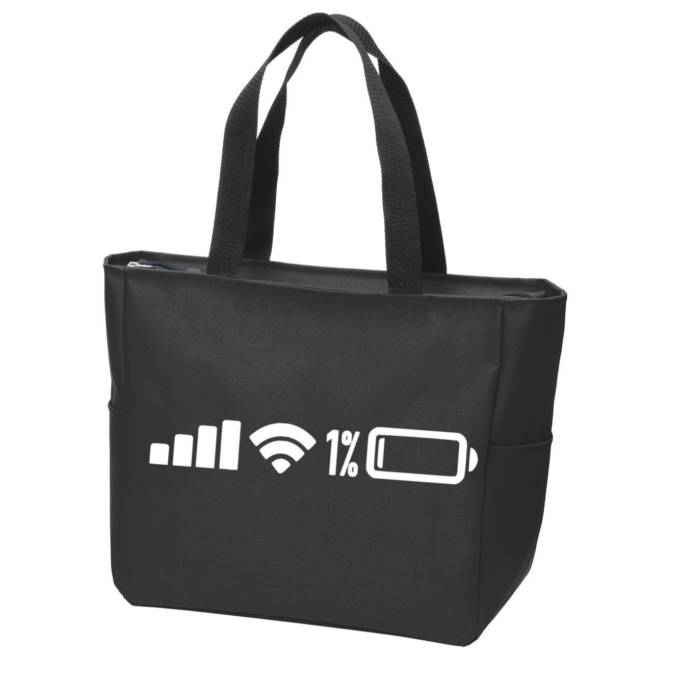 One Percent But Still Standing Zip Tote Bag
