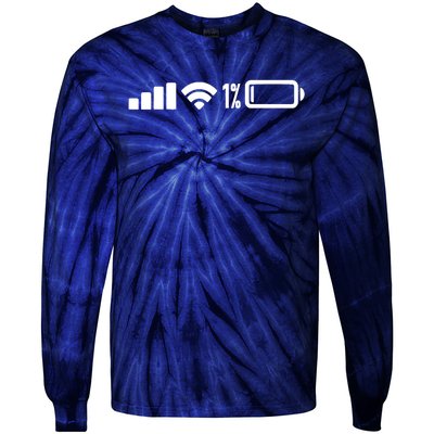 One Percent But Still Standing Tie-Dye Long Sleeve Shirt