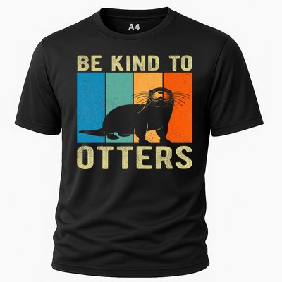 Otter Pun Be Kind To Otters Be Kind To Others Cooling Performance Crew T-Shirt