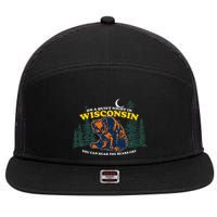 One Percent Better Every Day 7 Panel Mesh Trucker Snapback Hat