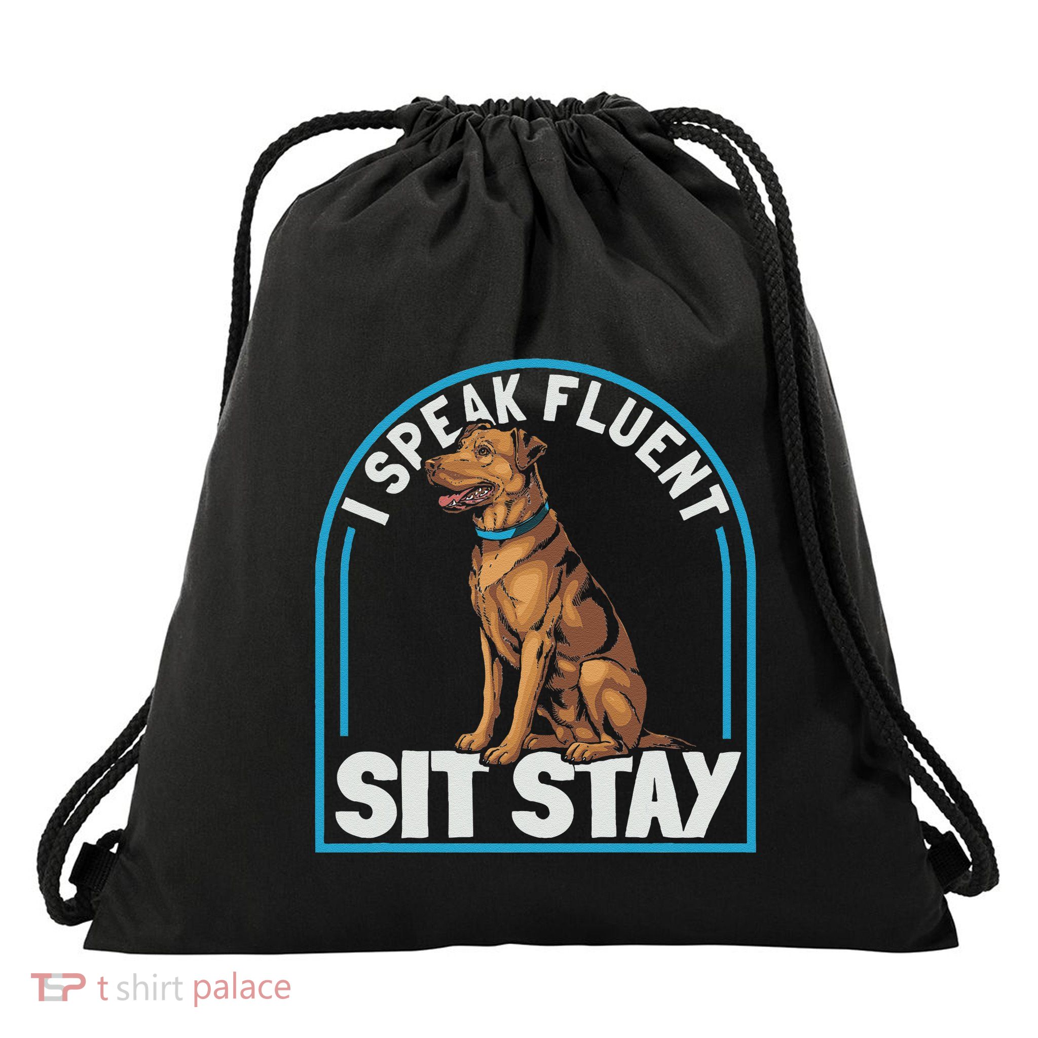Obedience Pets Behavior Animal Trainer Drawstring Bag