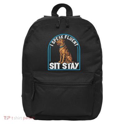 Obedience Pets Behavior Animal Trainer 16 in Basic Backpack