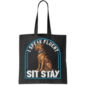 Obedience Pets Behavior Animal Trainer Tote Bag