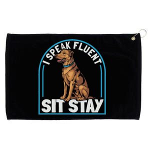 Obedience Pets Behavior Animal Trainer Grommeted Golf Towel