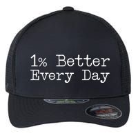 One Percent Better Every Day Flexfit Unipanel Trucker Cap