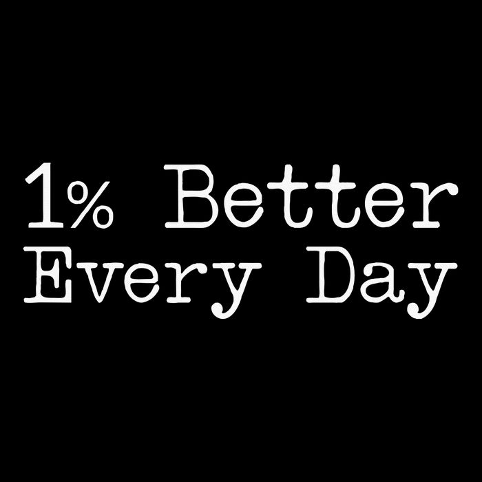 One Percent Better Every Day Flexfit Unipanel Trucker Cap