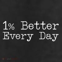 One Percent Better Every Day 11oz C Handle Ceramic Mug