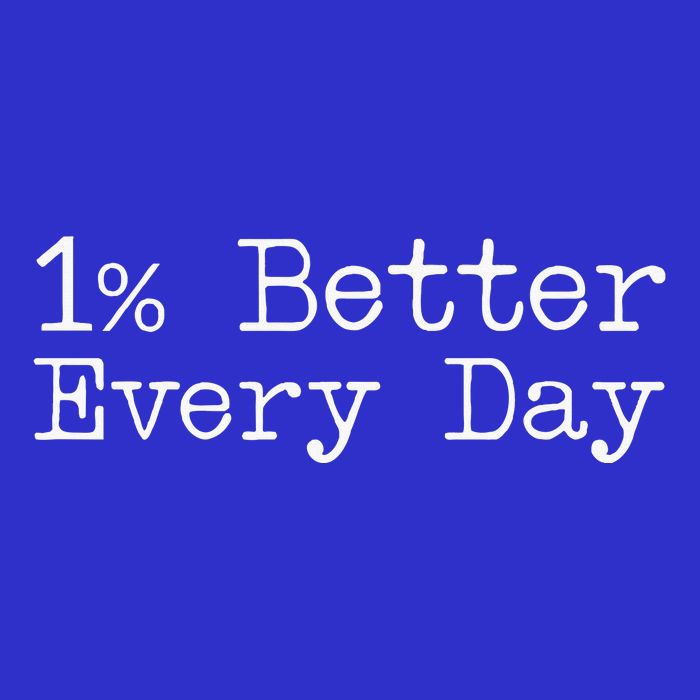 One Percent Better Every Day Apron