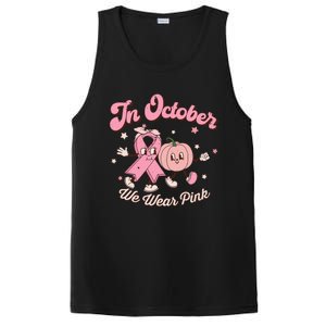 October Pink Breast Cancer Awareness Pumpkin PosiCharge Competitor Tank