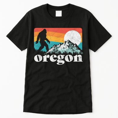 Oregon Pride Bigfoot Mountains Tall T-Shirt