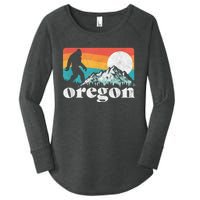 Oregon Pride Bigfoot Mountains Women's Perfect Tri Tunic Long Sleeve Shirt