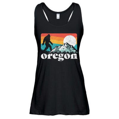 Oregon Pride Bigfoot Mountains Ladies Essential Flowy Tank