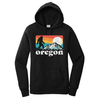 Oregon Pride Bigfoot Mountains Women's Pullover Hoodie