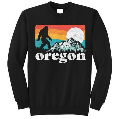 Oregon Pride Bigfoot Mountains Tall Sweatshirt