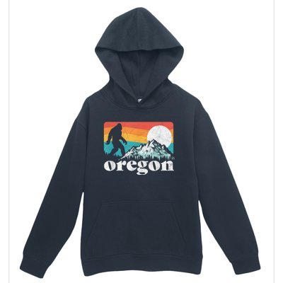 Oregon Pride Bigfoot Mountains Urban Pullover Hoodie