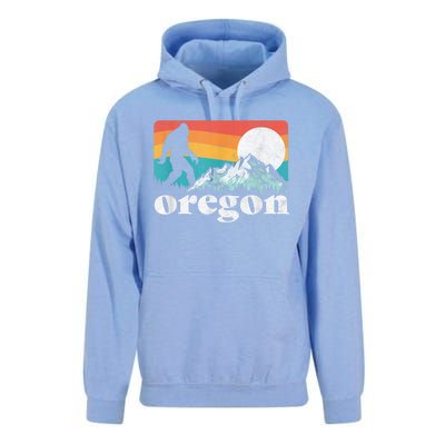 Oregon Pride Bigfoot Mountains Unisex Surf Hoodie