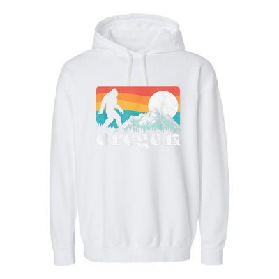 Oregon Pride Bigfoot Mountains Garment-Dyed Fleece Hoodie