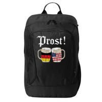 Oktoberfest Holiday Prost Beer German American Flag City Backpack