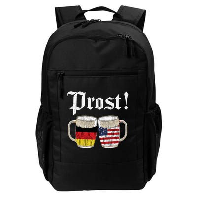 Oktoberfest Holiday Prost Beer German American Flag Daily Commute Backpack