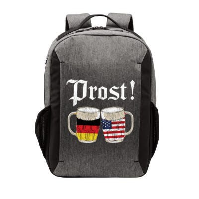 Oktoberfest Holiday Prost Beer German American Flag Vector Backpack