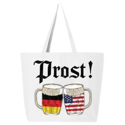 Oktoberfest Holiday Prost Beer German American Flag 25L Jumbo Tote