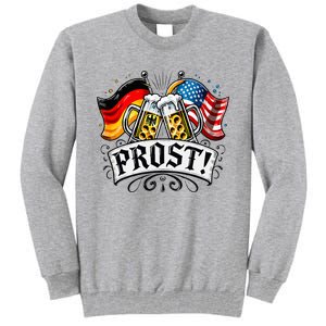 Oktoberfest Prost Bavarian Festival Munich Beer Tall Sweatshirt