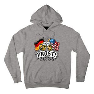 Oktoberfest Prost Bavarian Festival Munich Beer Tall Hoodie