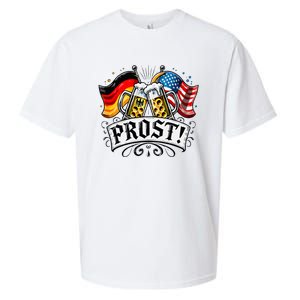 Oktoberfest Prost Bavarian Festival Munich Beer Sueded Cloud Jersey T-Shirt