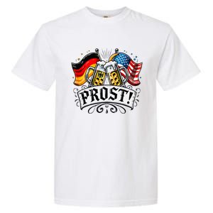 Oktoberfest Prost Bavarian Festival Munich Beer Garment-Dyed Heavyweight T-Shirt