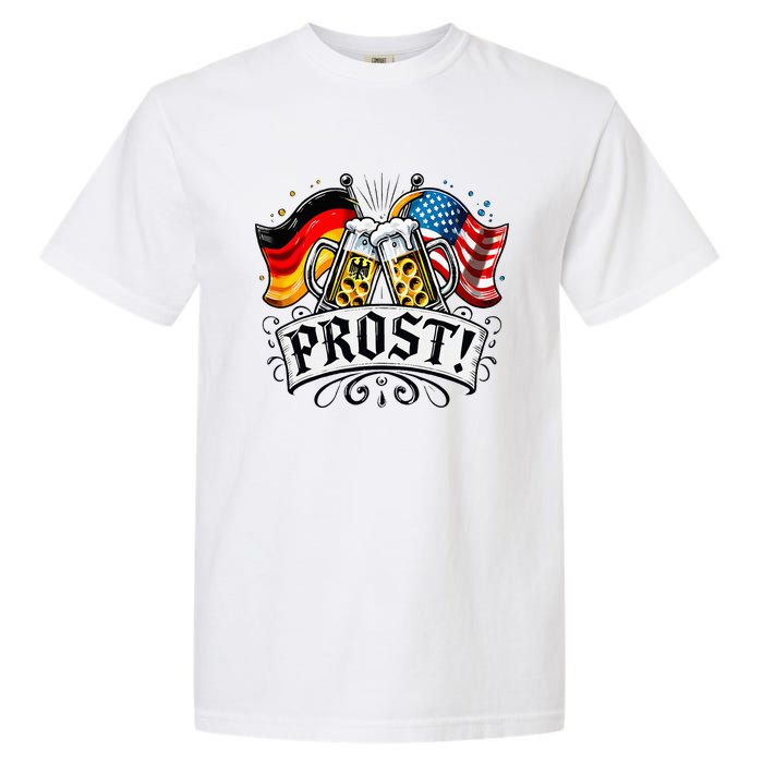 Oktoberfest Prost Bavarian Festival Munich Beer Garment-Dyed Heavyweight T-Shirt