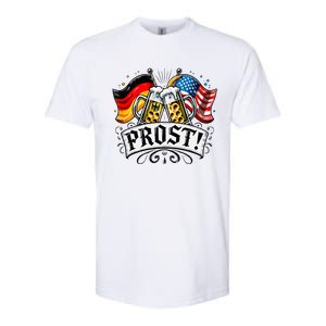 Oktoberfest Prost Bavarian Festival Munich Beer Softstyle CVC T-Shirt