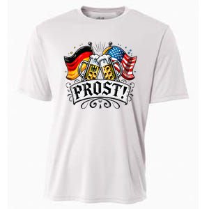 Oktoberfest Prost Bavarian Festival Munich Beer Cooling Performance Crew T-Shirt