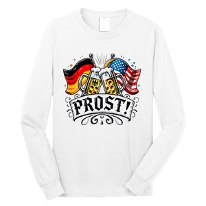 Oktoberfest Prost Bavarian Festival Munich Beer Long Sleeve Shirt