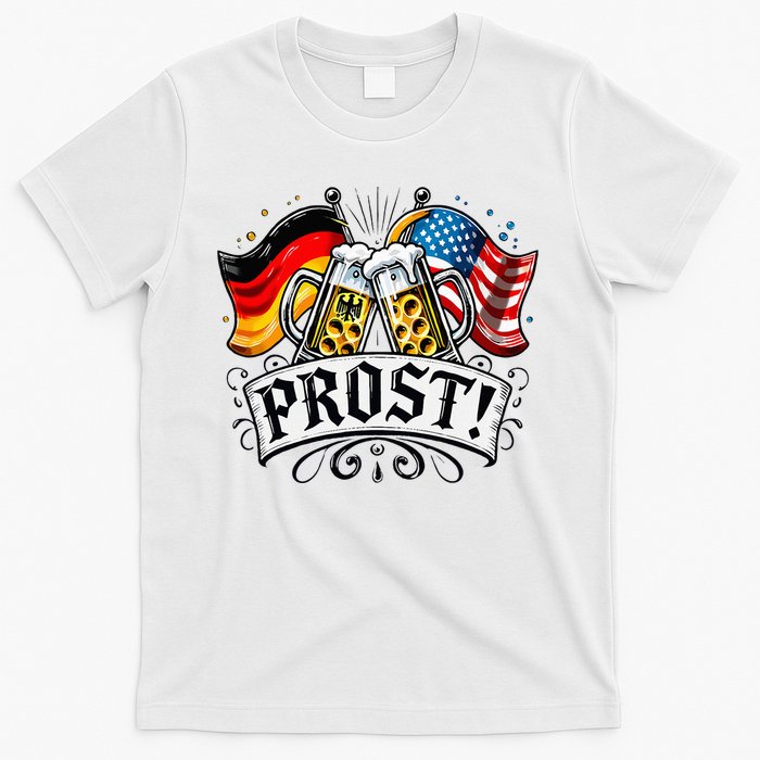 Oktoberfest Prost Bavarian Festival Munich Beer T-Shirt