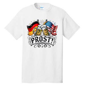 Oktoberfest Prost Bavarian Festival Munich Beer Tall T-Shirt