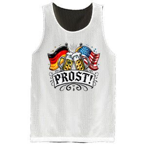 Oktoberfest Prost Bavarian Festival Munich Beer Mesh Reversible Basketball Jersey Tank