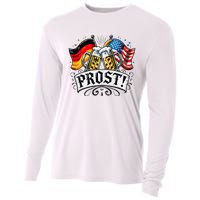 Oktoberfest Prost Bavarian Festival Munich Beer Cooling Performance Long Sleeve Crew