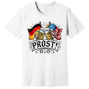 Oktoberfest Prost Bavarian Festival Munich Beer Premium T-Shirt