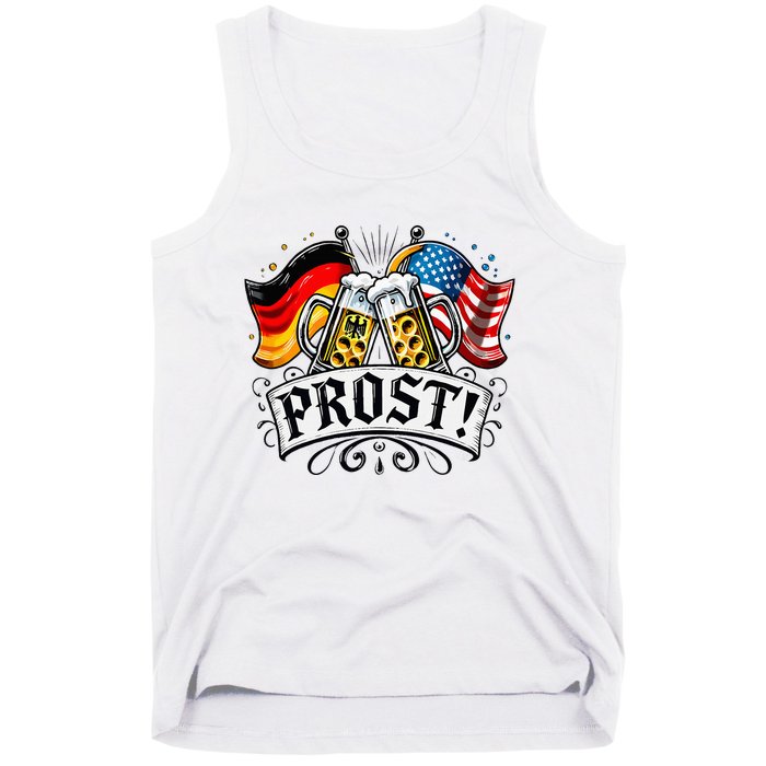 Oktoberfest Prost Bavarian Festival Munich Beer Tank Top