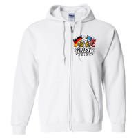 Oktoberfest Prost Bavarian Festival Munich Beer Full Zip Hoodie