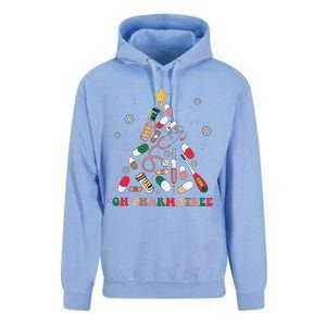 Oh Pharmatree Christmas Tree Pharmacy Medication Funny Xmas Unisex Surf Hoodie