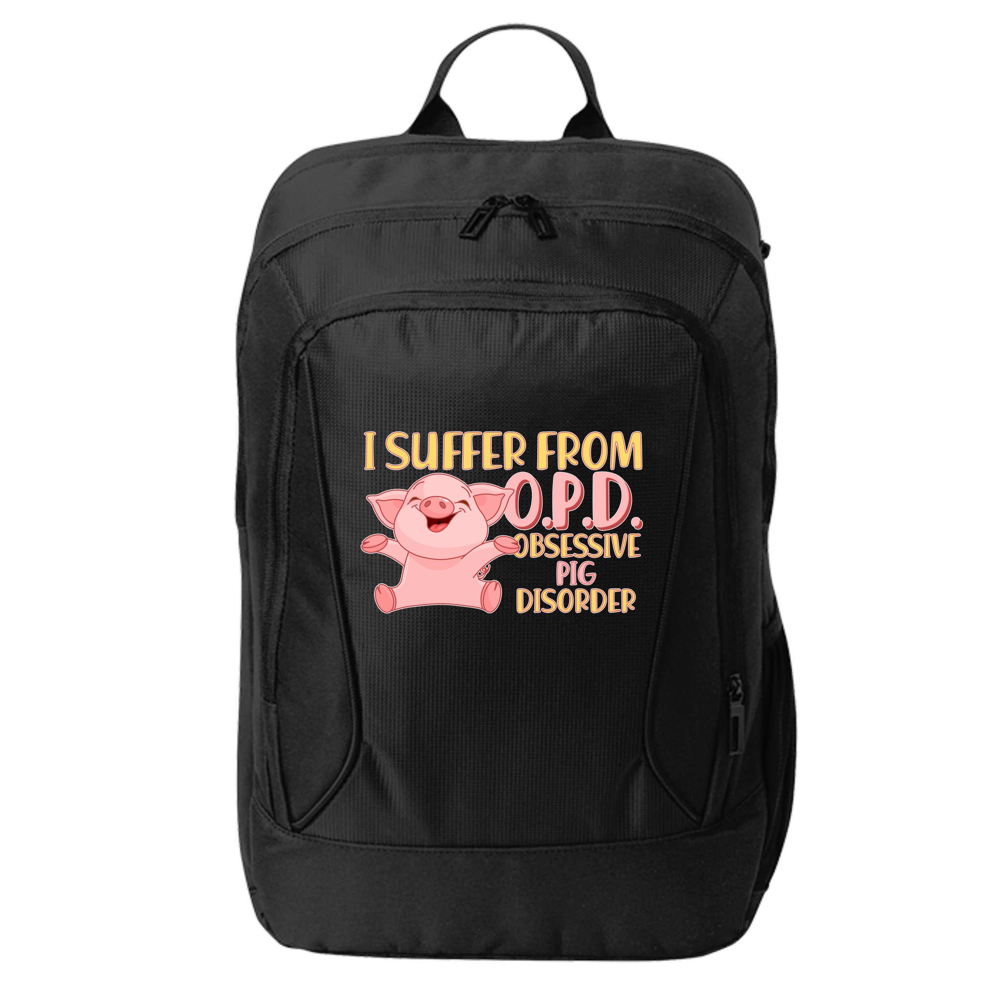 OPD: Obsessive Pig Disorder City Backpack