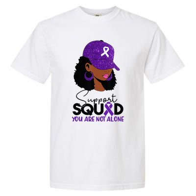 October Purple Domestic Violence Awareness Month Garment-Dyed Heavyweight T-Shirt