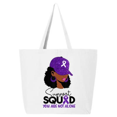 October Purple Domestic Violence Awareness Month 25L Jumbo Tote