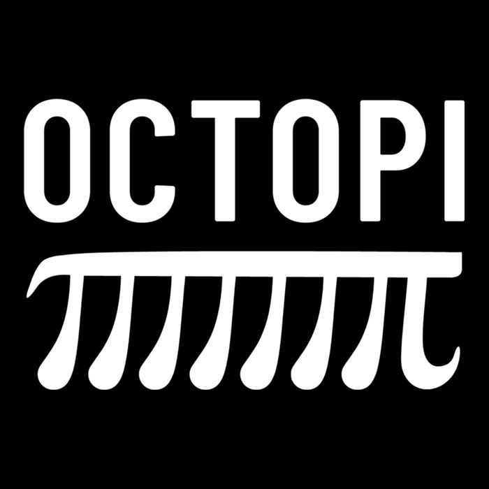 Octopi Pi Day Funny Mathematics Nerd Mathematician Pi Day Gift Flat Bill Trucker Hat