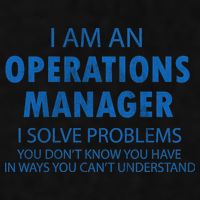 Operations Manager Solve Problems Ladies PosiCharge Tri-Blend Wicking Tank