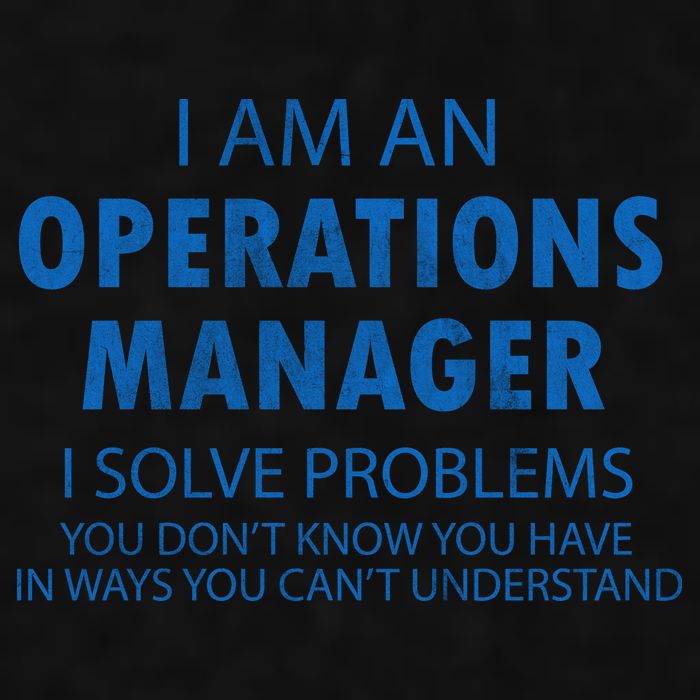 Operations Manager Solve Problems Ladies PosiCharge Tri-Blend Wicking Tank