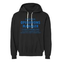 Operations Manager Solve Problems Garment-Dyed Fleece Hoodie