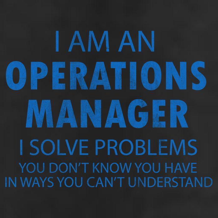 Operations Manager Solve Problems Crop Fleece Hoodie